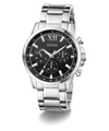GUESS Mens Silver Tone Multi-function Watch GW0900G1