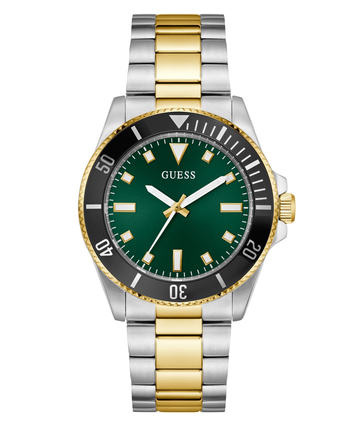 GUESS Mens 2-Tone Analog Watch GW0968G4
