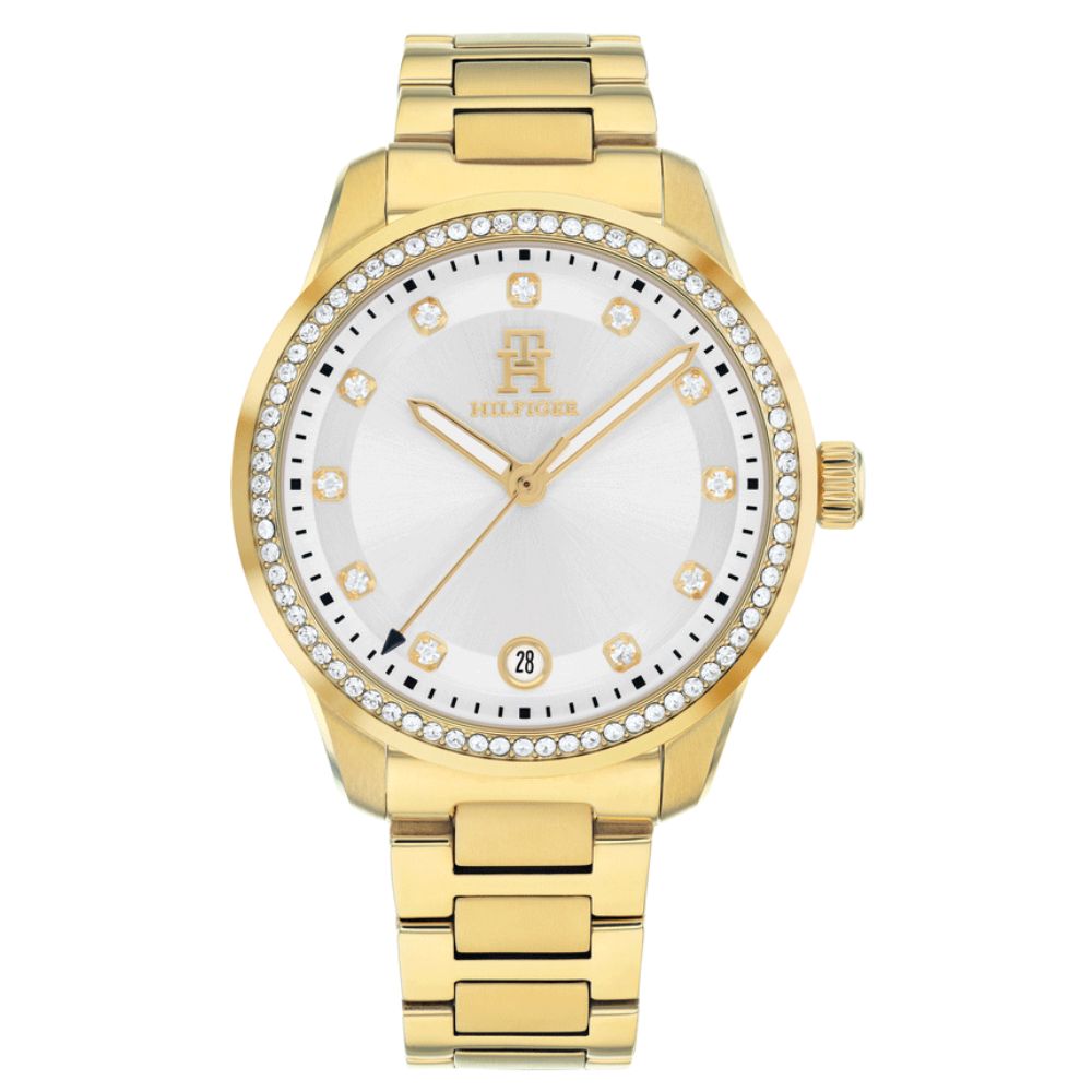Tommy Hilfiger Crystal Embellished Watch 1782758