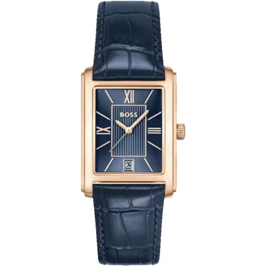 Hugo Boss Principle Dress Analog Leather Watch 1514281