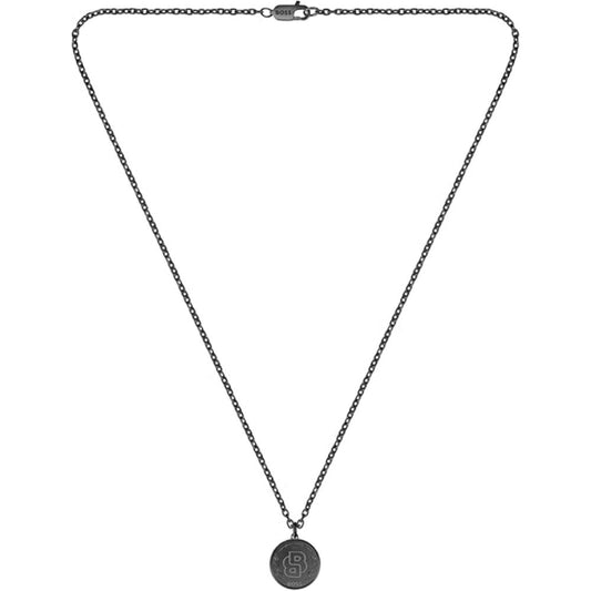 Hugo Boss Double B Coin Men's Necklace 1580762