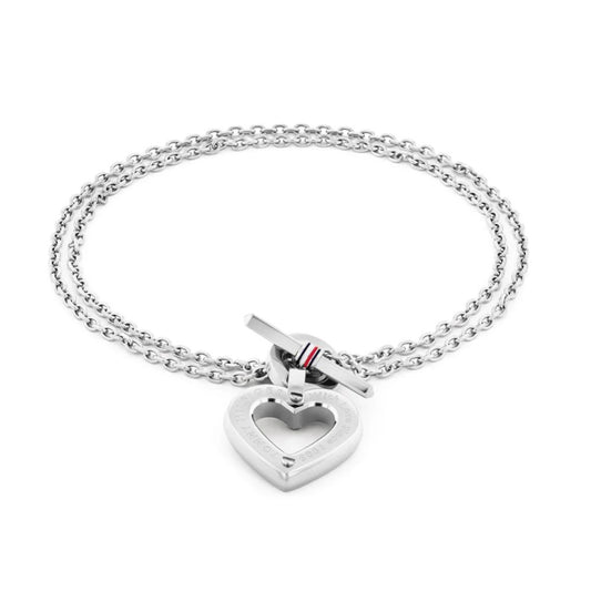 Tommy Hilfiger Women Toggle Heart Bracelet 2780969
