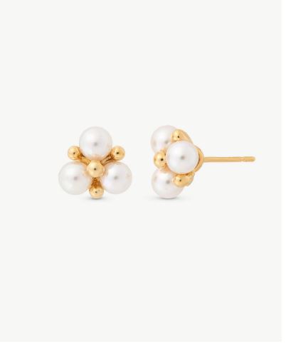 Golden Pearl Earrings Vega 15297.01.1.E00.000.1