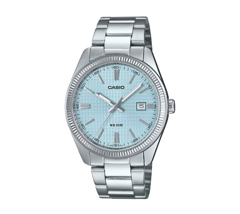 Casio Vintage MTP1302PE2AVEF - Blue Dial Bracelet Watch
