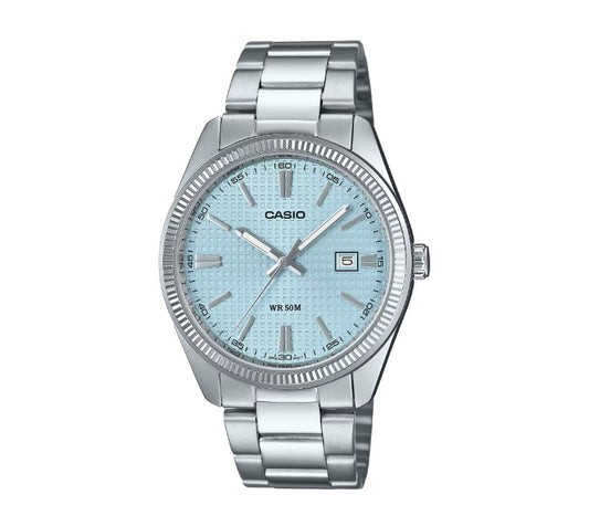 Casio Vintage MTP1302PE2AVEF - Blue Dial Bracelet Watch