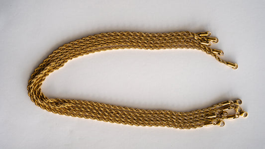 Twisted Chain Necklace - NC603055G