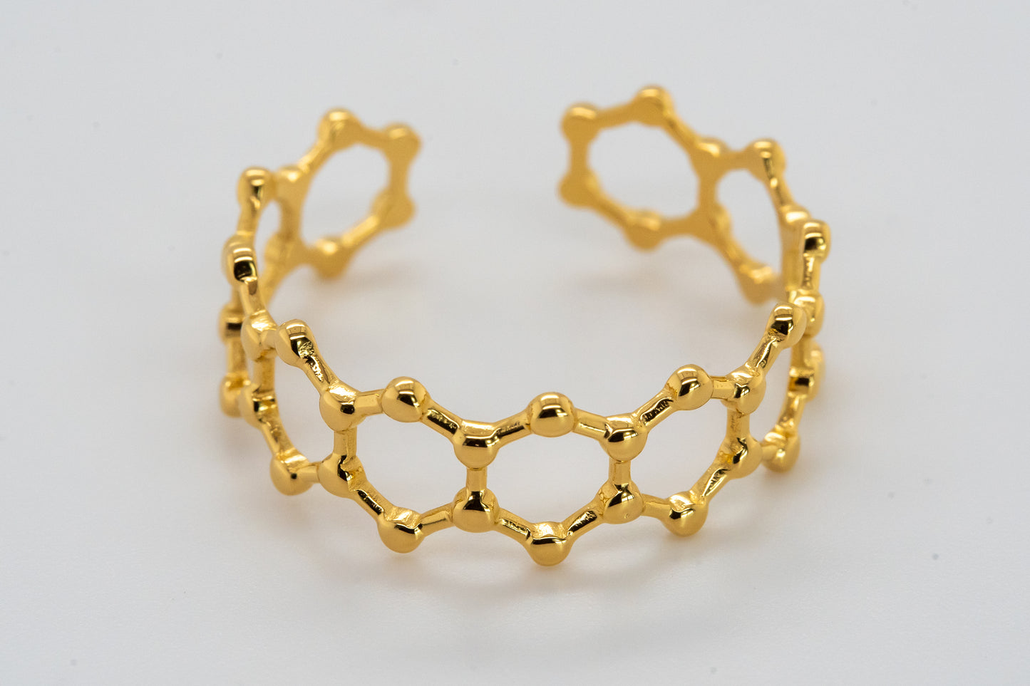 Hexagon Link Ring - RI130101G