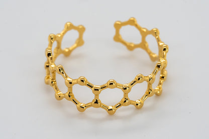 Hexagon Link Ring - RI130101G