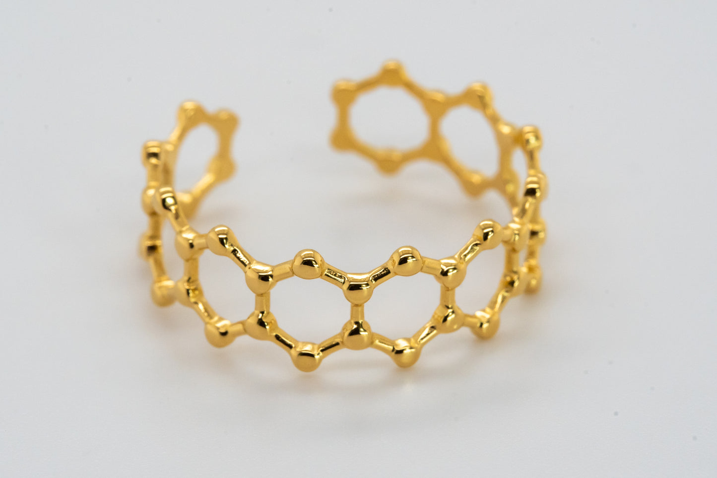 Hexagon Link Ring - RI130101G