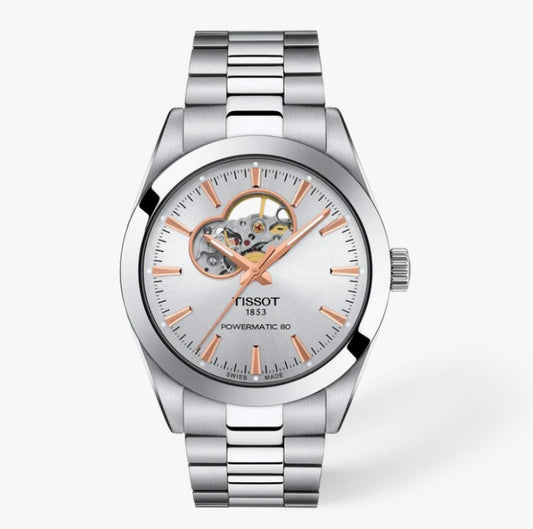 Tissot Gentleman Open Heart 40mm - T1274071103101