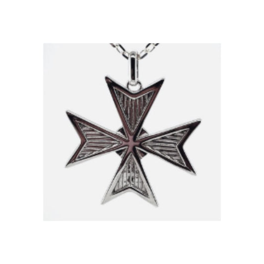 MALTESE CROSS PENDANT U9-WR