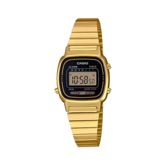Casio Retro Gold Digital Watch - LA670WEGA1EF