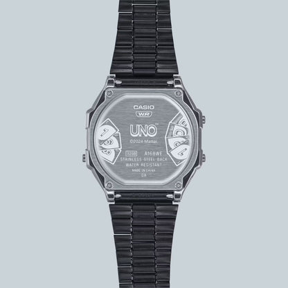 Casio A168WEUC1AER Limited Edition UNO Retro Digital Watch