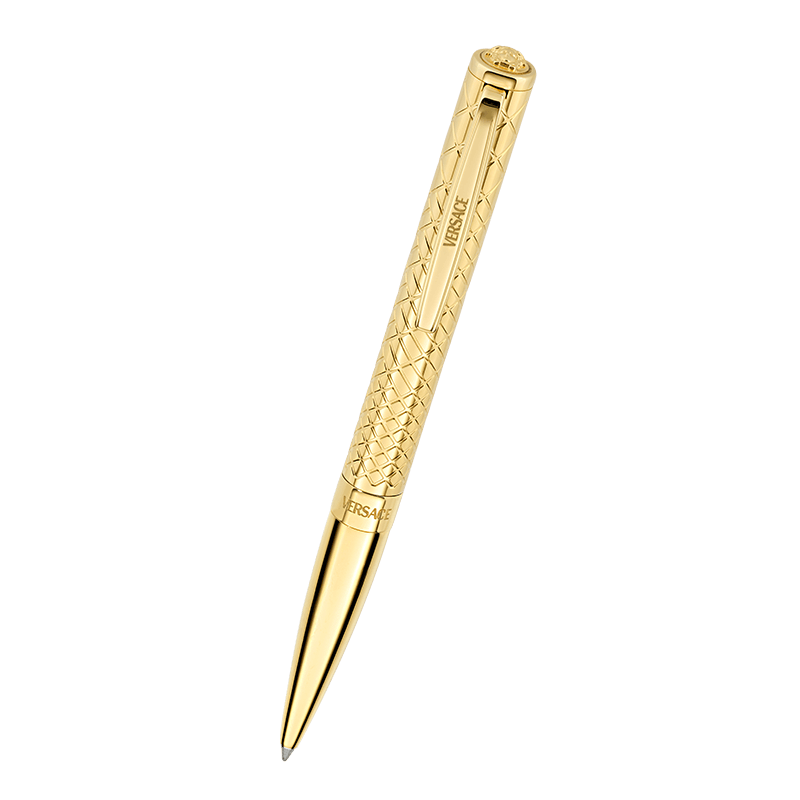 Versace Ball Point pen - Yellow gold plated