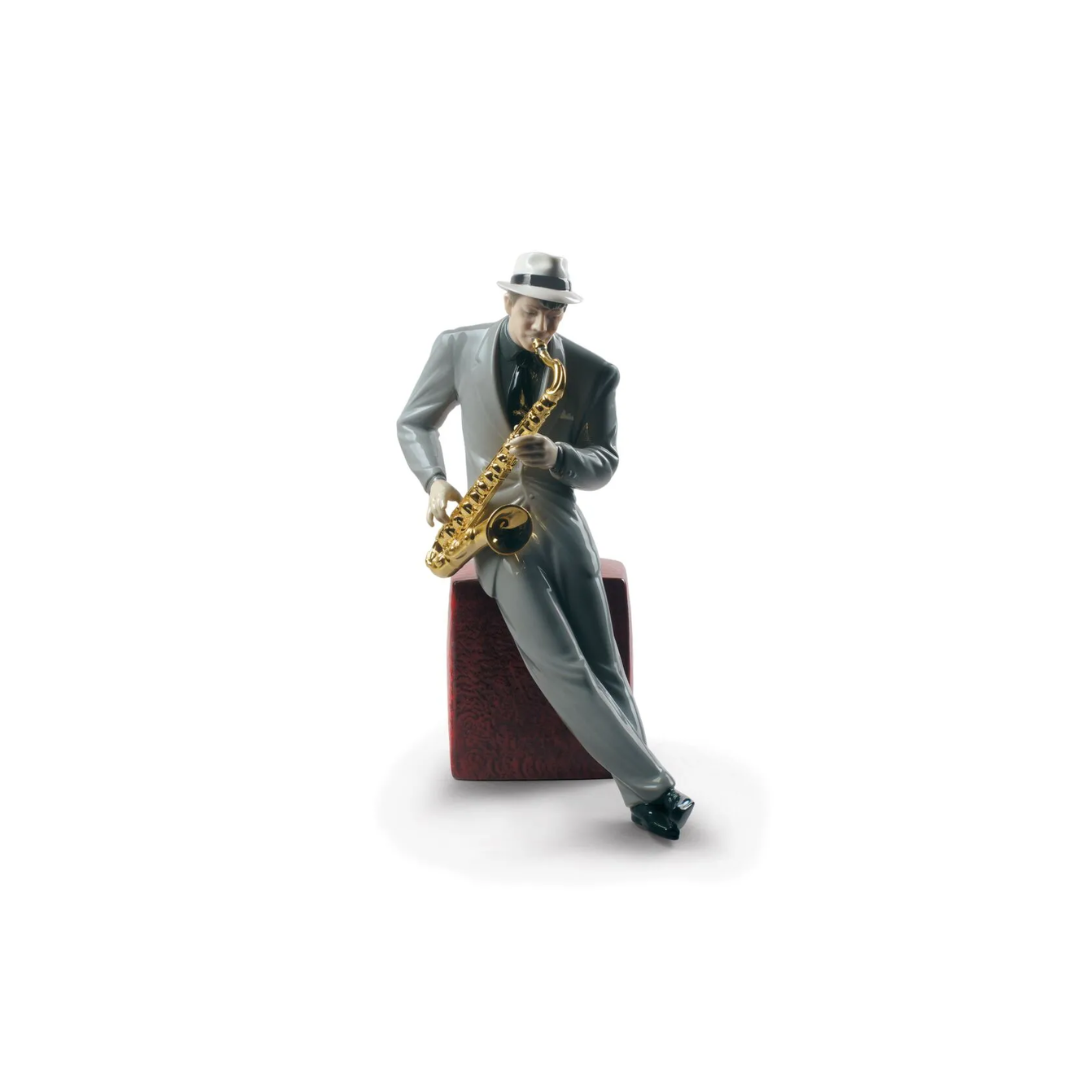 Jazz Saxophonist Figurine REF: 1009330