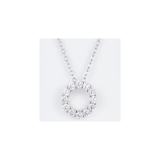 L-Eternita  pendant all white CZ WR