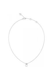 Guess Amore Silver Rhodium 18 Inch Crystal Heart Necklace UBN05056RH