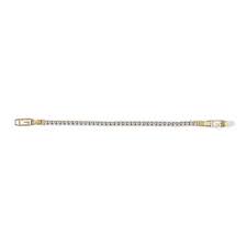Guess Paradise Gold Tone Tennis Bracelet UBB05141YG