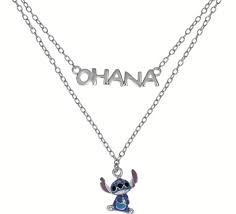 Disney Stitch Necklace NS00059SRHL-17.C