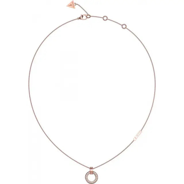 Guess UBN03159RG Circle Lights Necklace