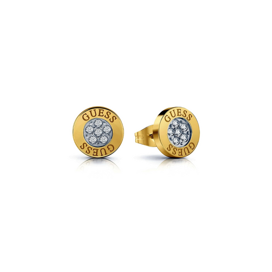 Ladies Guess Jewellery Studs Party Earrings UBE02158YG