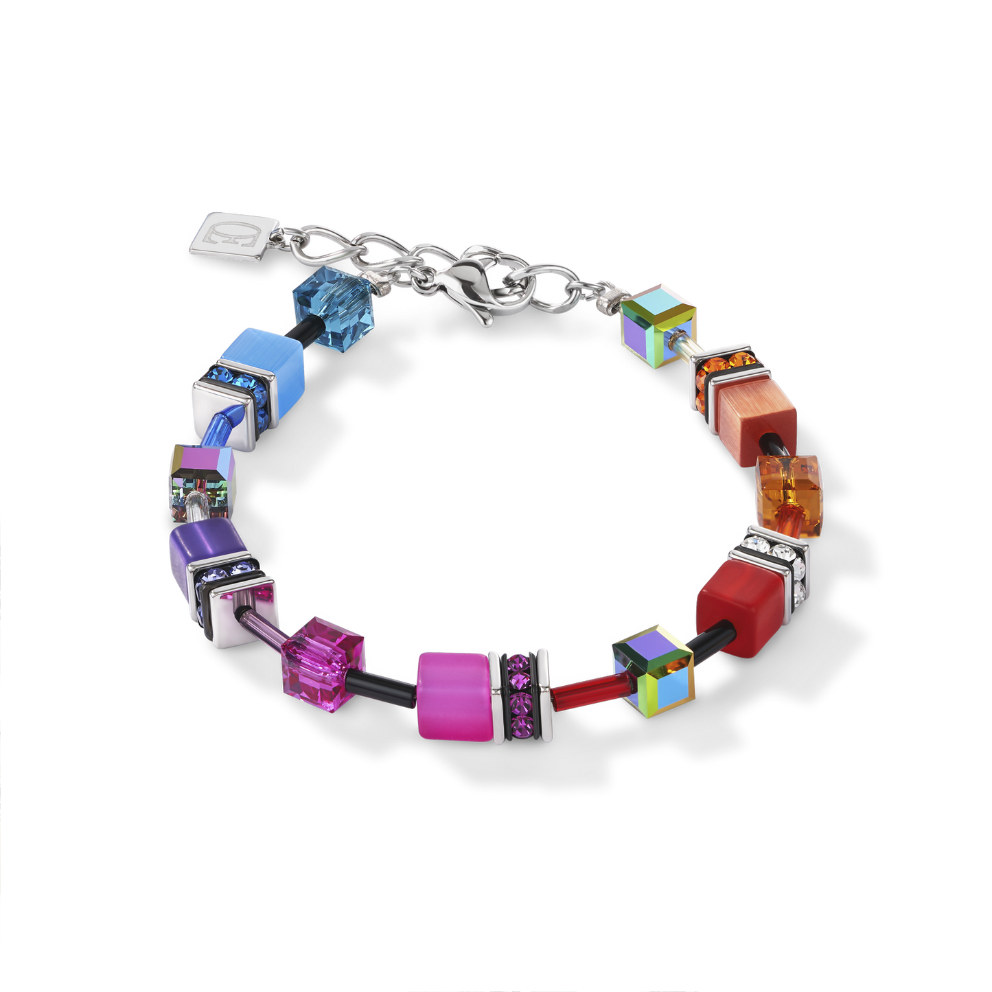 GeoCUBE® Bracelet multicolour rainbow Ref :2838-30-1520