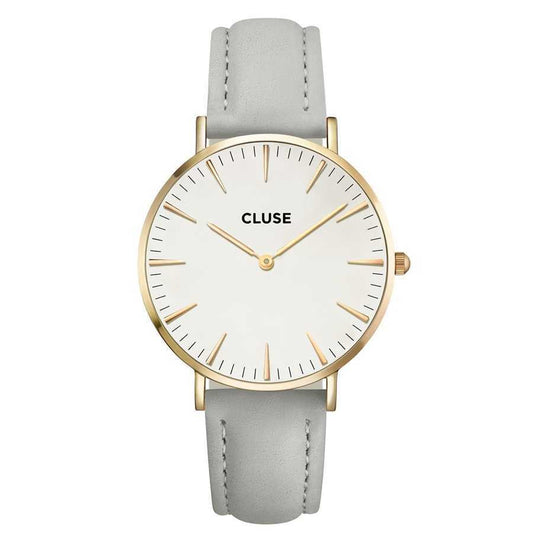 La Bohème Leather Grey, Gold Colour (CL18414)