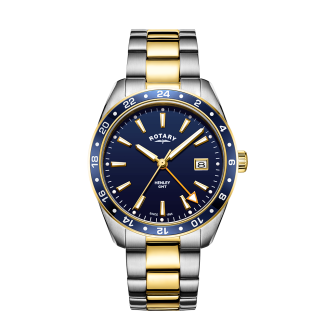 ROTARY HENLEY GMT GENTS WATCH GB05296/05