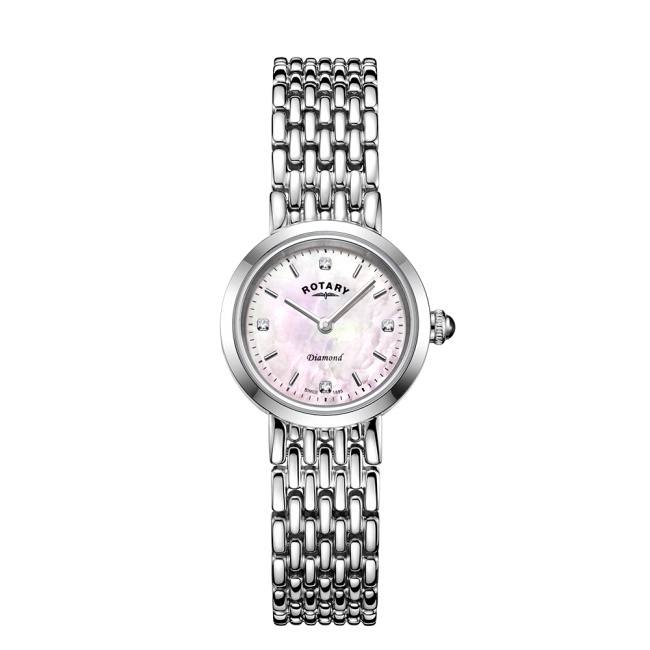 ROTARY BALMORAL DIAMOND SET LADIES WATCH LB00899/07/D