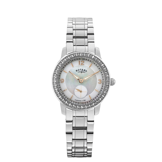 ROTARY CAMBRIDGE CRYSTAL SET LADIES WATCH LB02700/41