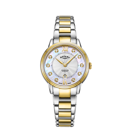 ROTARY CAMBRIDGE DIAMOND SET LADIES WATCH LB05426/07/D