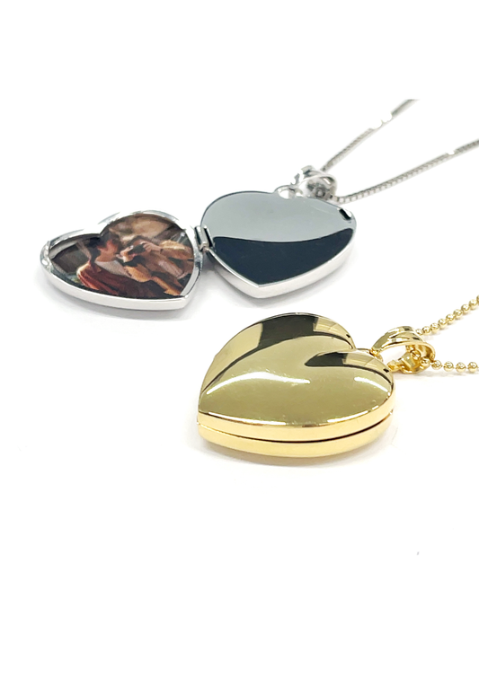 Silver 925 Heart Locket Ref :CNST0005AGP