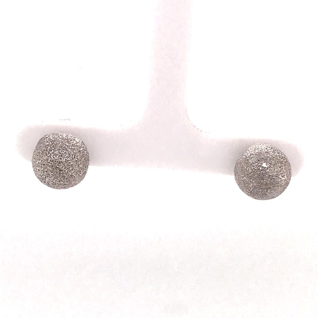 Silver Stud Earrings (ORSE0064AG10 S)