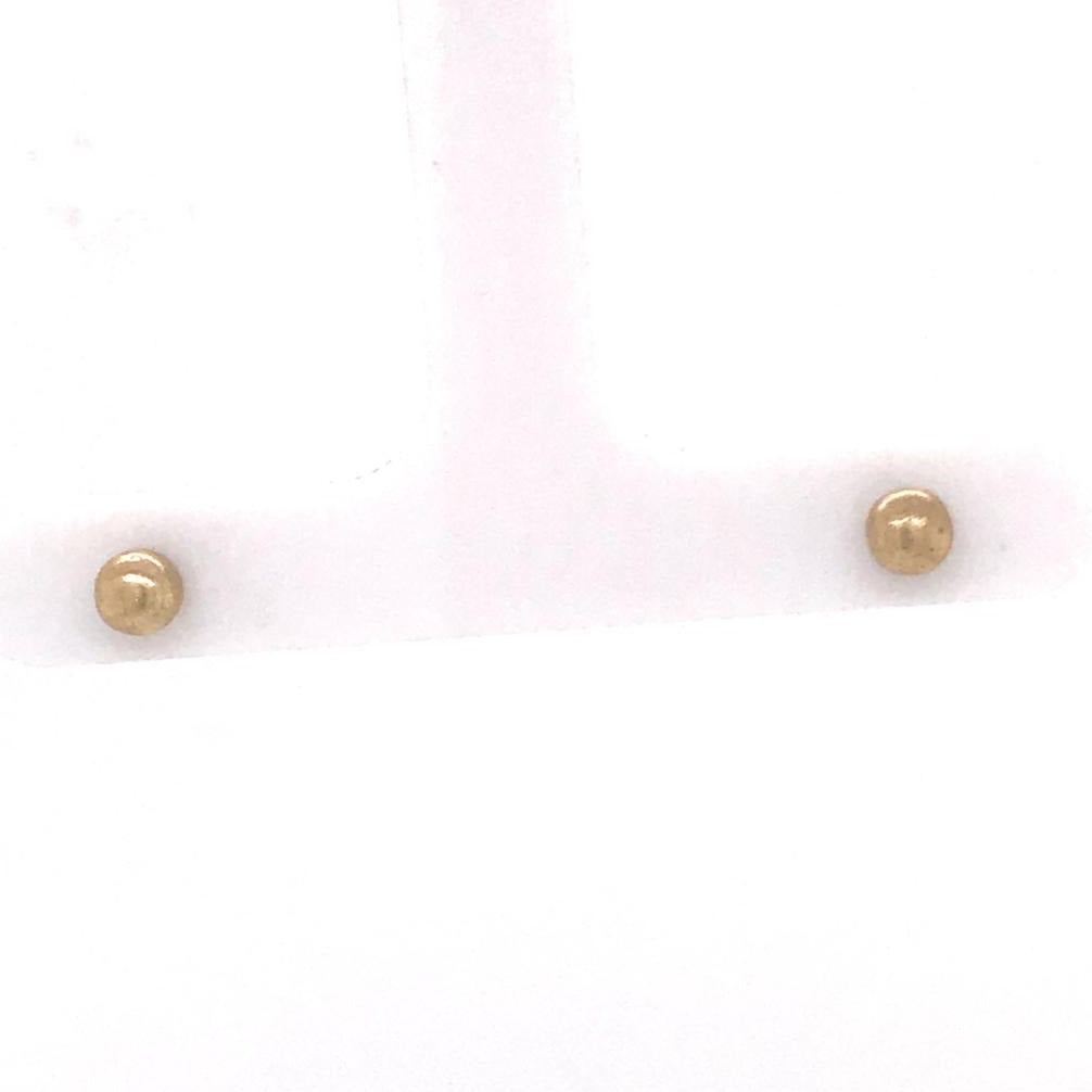 Gold Stud Earrings (ORSE5433PLS4R)