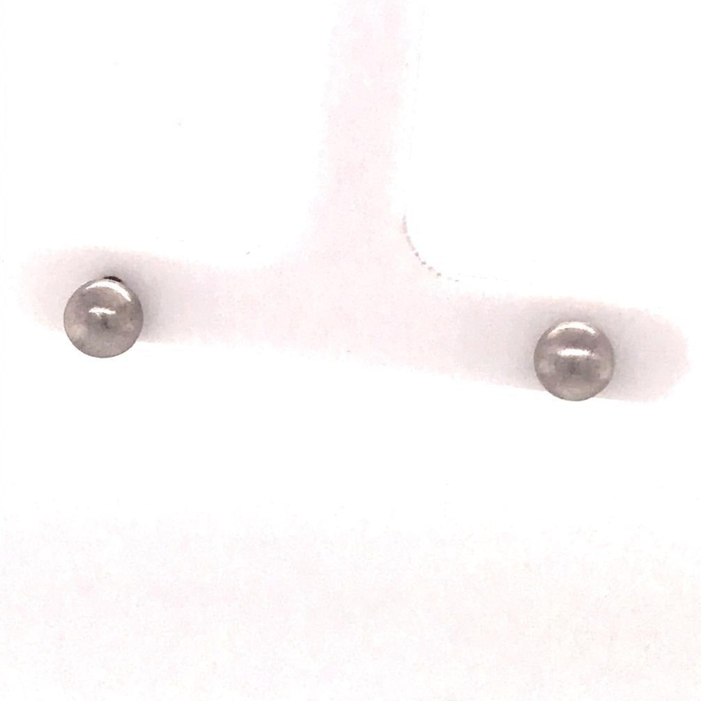 Silver Stud Earrings (ORSE5433PLS6R (2)