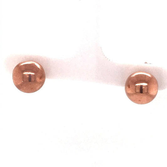 Rose Gold Stud Earrings (ORSE5433RH10)
