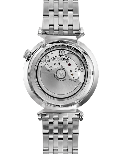 Bulova Regatta Men's Silver White Dial Stainless Steel Heritage Watch 96A235