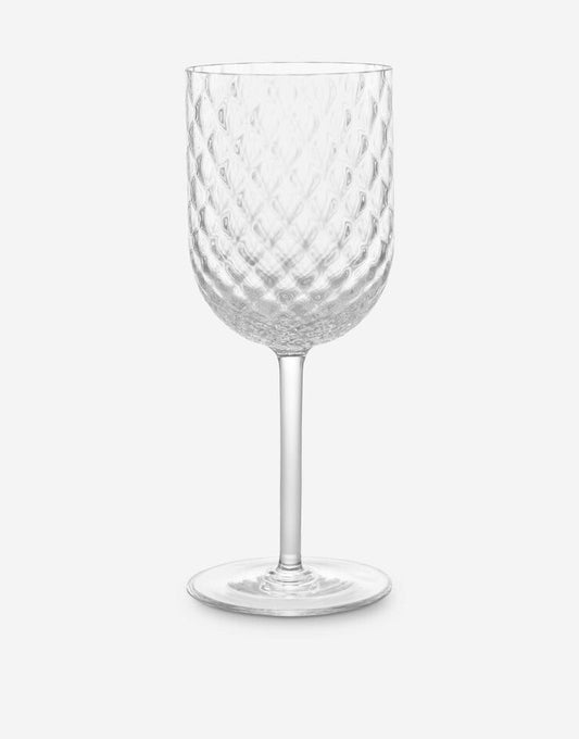 DGH Hand-Blown Murano Red Wine Glass Ref :TCB002TCA66U0042