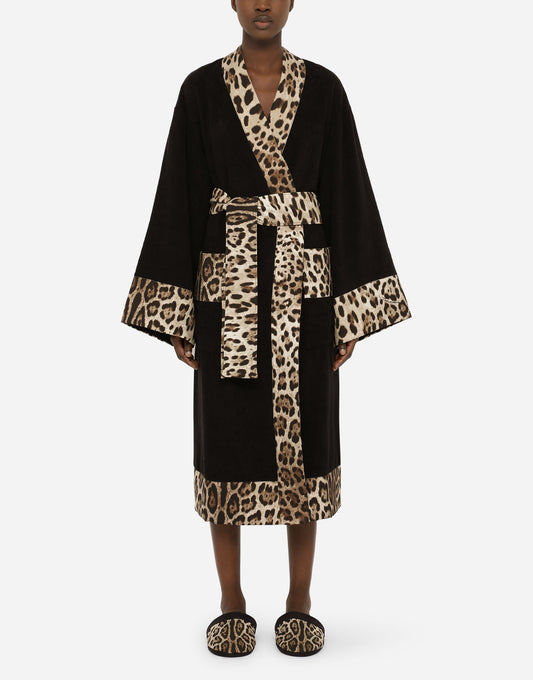 DGH Cotton Terry Bathrobe  Ref :  TCF010TCAGOUL002