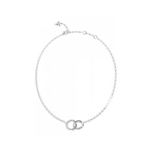 Guess Forever Links Silver Necklace UBN02191RH