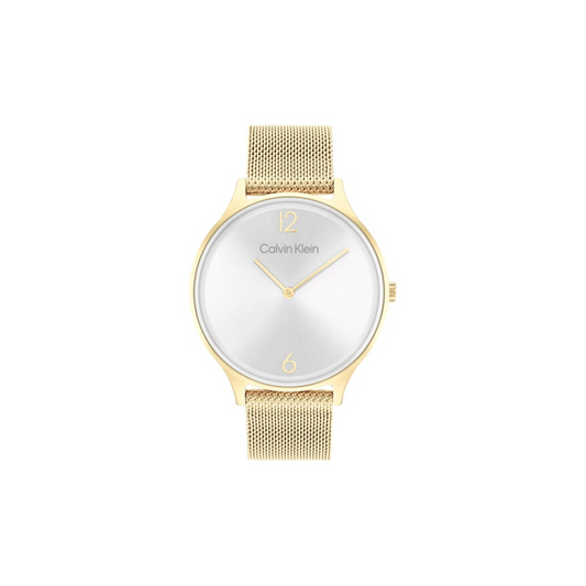 Calvin Klein Minimalistic Gold Watch Ref :25200003