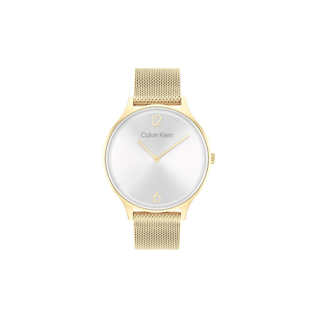 Calvin Klein Minimalistic Gold Watch Ref :25200003
