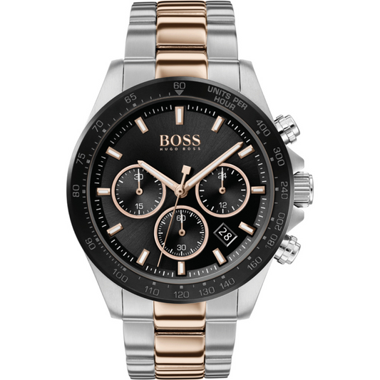 Hugo Boss Men’s Analog Stainless Steel Black dial Ref :1513757
