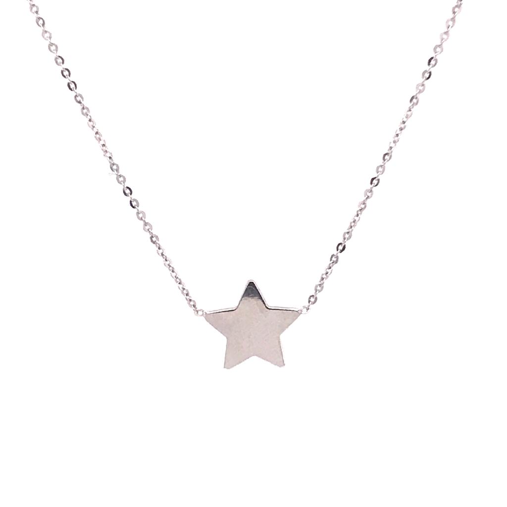 Silver Star Necklace (755380