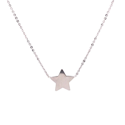 Silver Star Necklace (755380