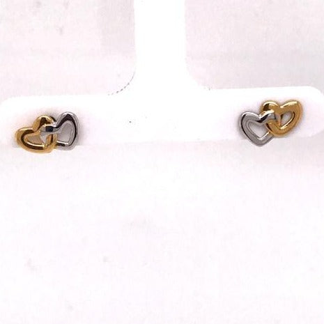 2 Heart Stud Earrings (753044
