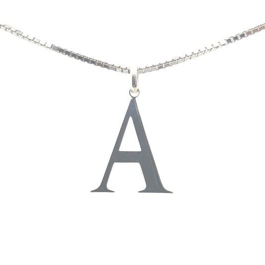 UNISEX Silver 925 Initial Letters 16mm