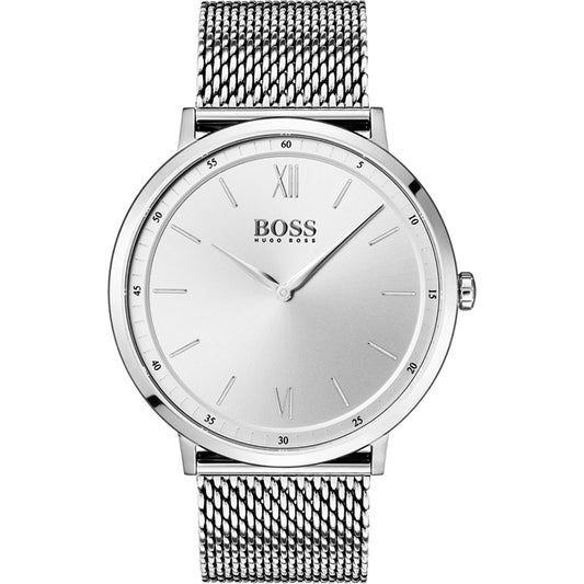 Analogue Quartz Watch with Stainless Steel Strap - Ref :1513650