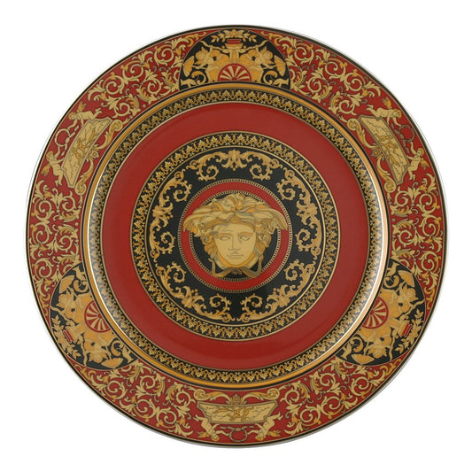 Versace Medusa Red Service Plate 30 cm Ref :19300-409605-10230